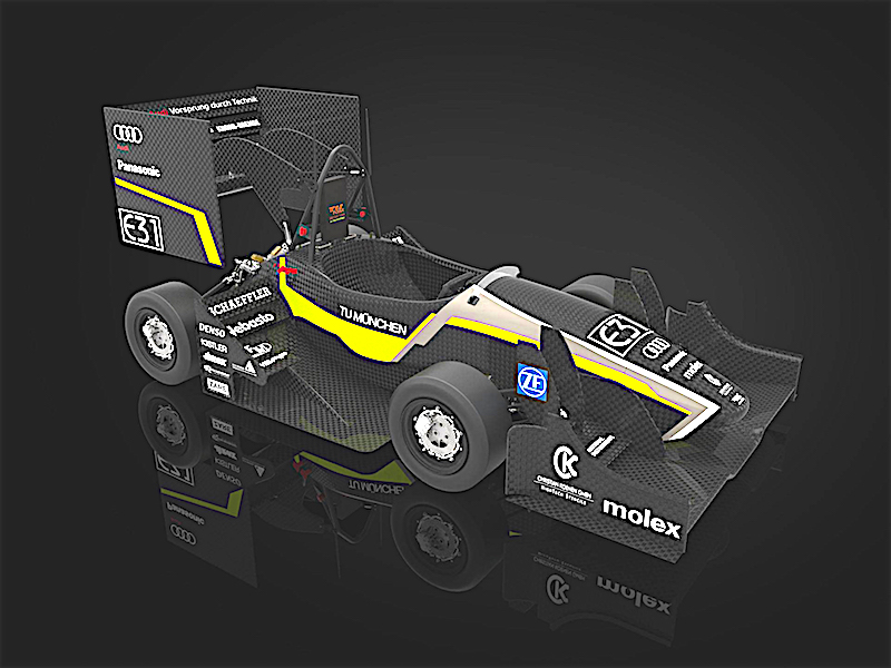Panasonic sponsors TUM's TUfast Racing Team for Formula SAE/Formula Student